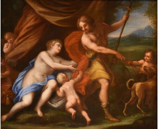 Venere con Adone e Cupido (VENDUTO)