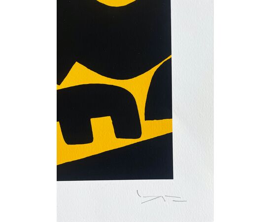 "Composizione" - Litografia Giuseppe Capogrossi (1900-1972)