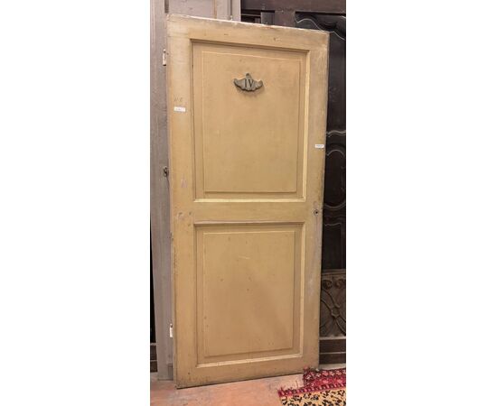 PTE153 - N. 6 Porte antiche semplici di albergo, epoca '800, misure cm L 87 x H 203 