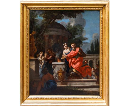 XVII secolo, Scuola romana, Bottega di Giovanni Francesco Romanelli, detto il Viterbese (Viterbo, 1610 c.a. –1662)