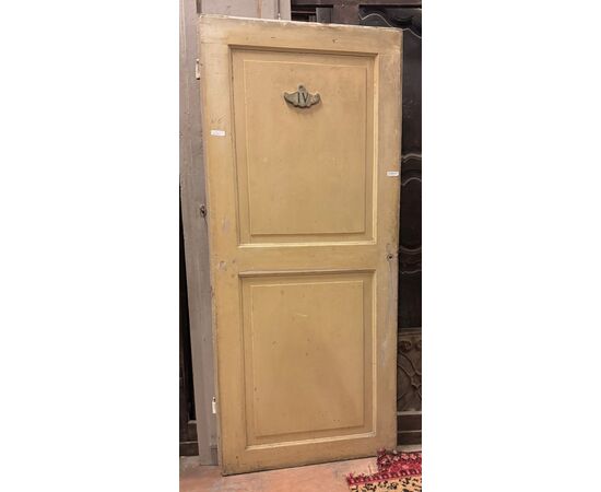 PTE153 - N. 6 Porte antiche semplici di albergo, epoca '800, misure cm L 87 x H 203 
