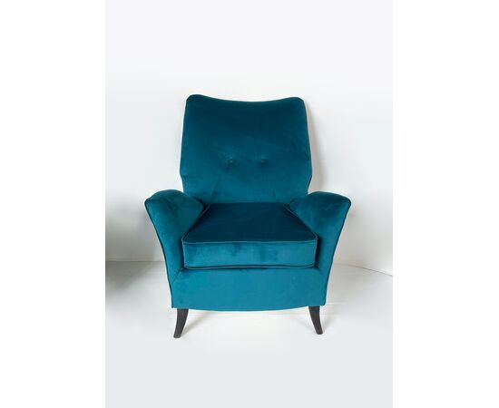 Coppia di poltrone attr. Gio Ponti per ISA Bergamo - 1950