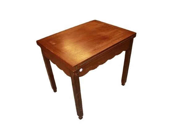 Tavolino da gioco francese della seconda metà del 1800 di Gusto Orientale