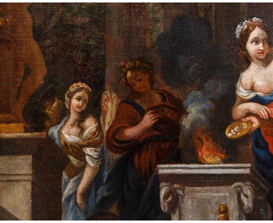 XVII secolo, Scuola romana, Bottega di Giovanni Francesco Romanelli, detto il Viterbese (Viterbo, 1610 c.a. –1662)