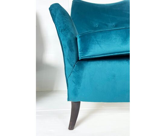 Coppia di poltrone attr. Gio Ponti per ISA Bergamo - 1950
