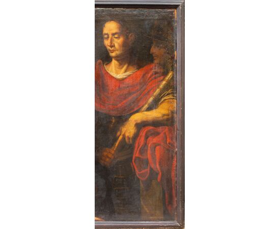 Scena dell'antichità classica - XVII secolo - olio su tela
