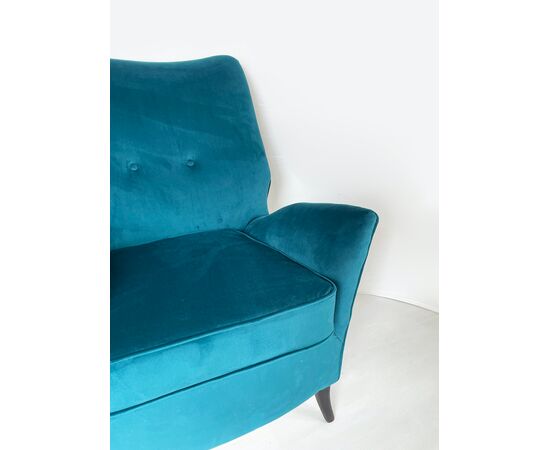 Coppia di poltrone attr. Gio Ponti per ISA Bergamo - 1950