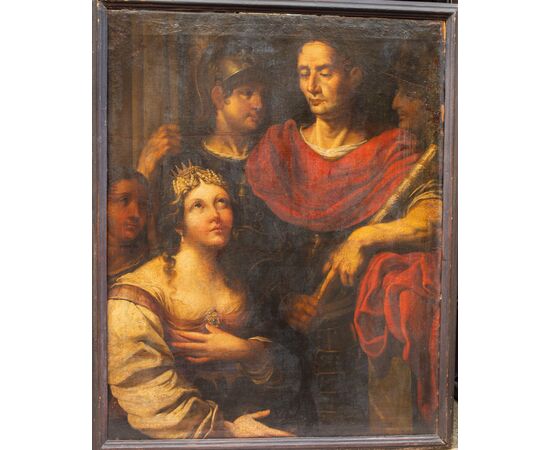 Scena dell'antichità classica - XVII secolo - olio su tela