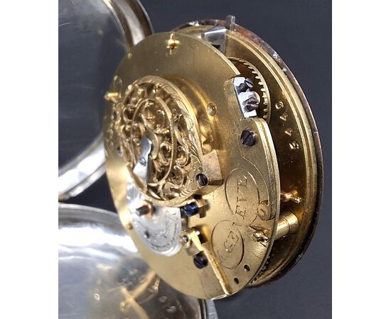 Orologio da tasca antico Freres Bordier, XVIII secolo 