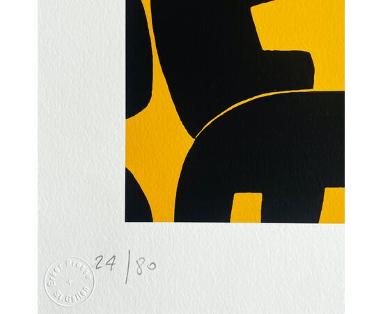 "Composizione" - Litografia Giuseppe Capogrossi (1900-1972)