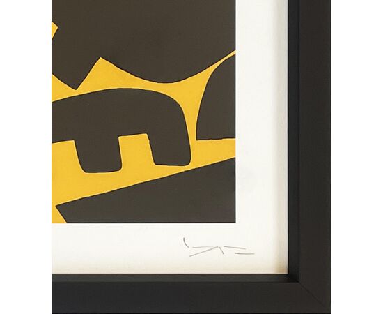 "Composizione" - Litografia Giuseppe Capogrossi (1900-1972)