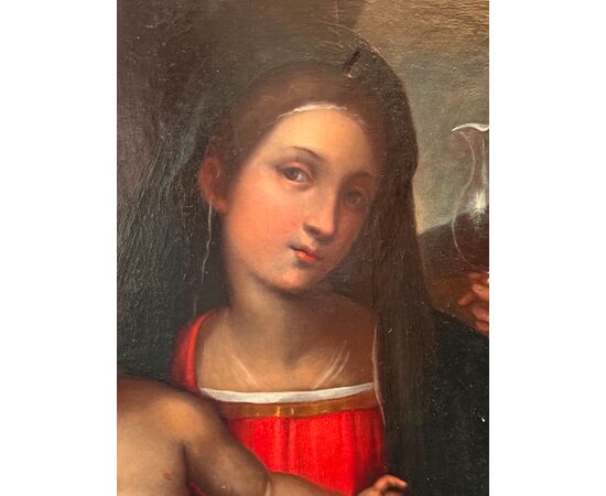 Giovanni Battista Ramenghi  olio su tavola, centimetri 62,5 × 52,5 