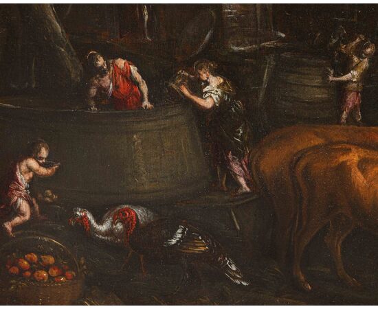 Francesco Bassano (Bassano, 1549 – Venezia, 1592),  L'Autunno