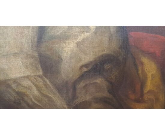 " RITRATTO DI DAMA" - OLIO SU TELA - XIX SEC.