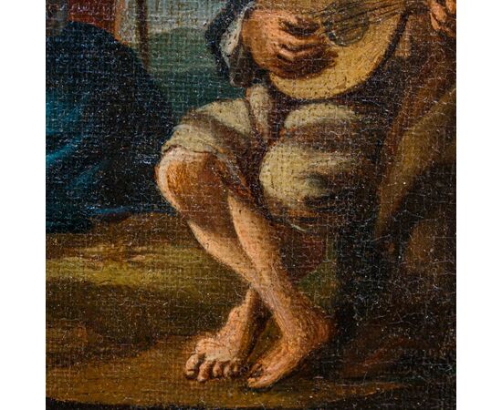 Paolo Monaldi (Roma, 1710 - dopo il 1779), attr., Scena di genere