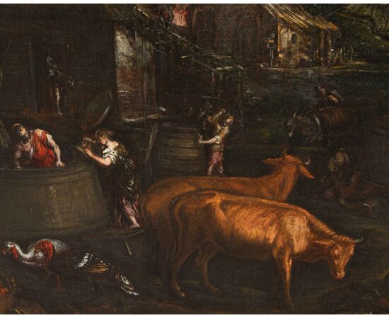 Francesco Bassano (Bassano, 1549 – Venezia, 1592),  L'Autunno
