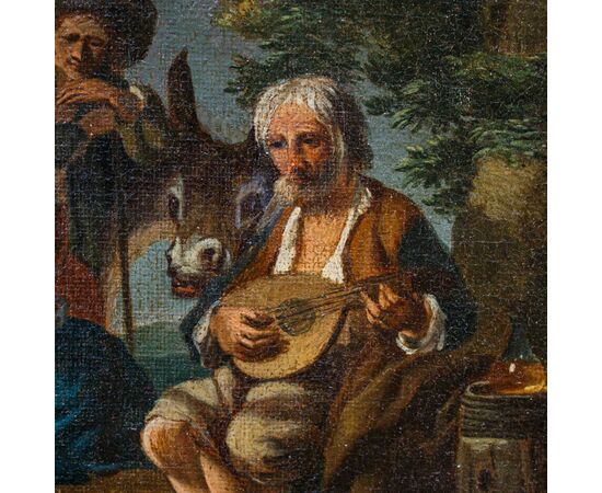 Paolo Monaldi (Roma, 1710 - dopo il 1779), attr., Scena di genere