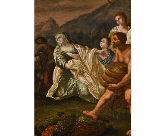 Incontro di Re David e Abigail, Nicolas Vleughels (Parigi, 1668 - Roma, 1737)