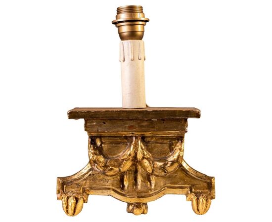Antico fregio dorato montato ad applique - O/188.
