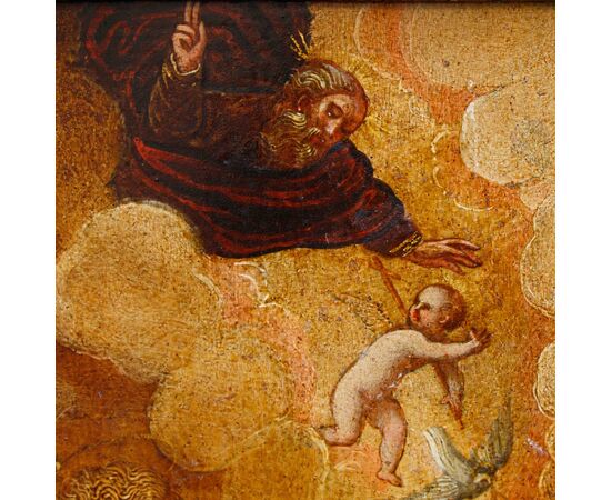 Scuola dalmata cretese, XVII secolo, Annunciazione