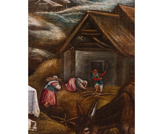 Ambito di Leandro Bassano (1557 - 1622), Inverno