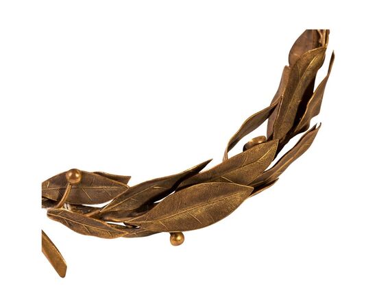 Serto di alloro in bronzo - O/6843.