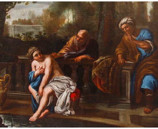 Scuola bolognese del XVII secolo, Susanna e i Vecchioni