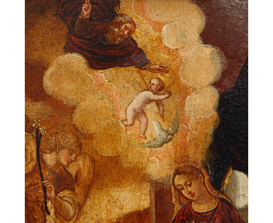 Scuola dalmata cretese, XVII secolo, Annunciazione
