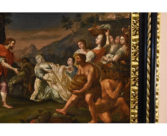 Incontro di Re David e Abigail, Nicolas Vleughels (Parigi, 1668 - Roma, 1737)