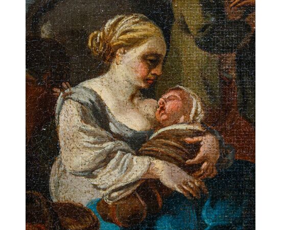 Paolo Monaldi (Roma, 1710 - dopo il 1779), attr., Scena di genere