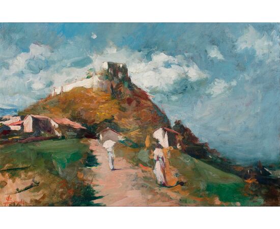 Angelo Landi, Passeggiata sul colle