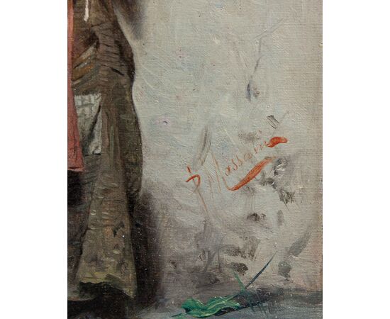 Pompeo Massani (Firenze, 1850 - 1920), Anziana popolana