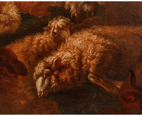 Carlo Preda (Milano, 1651 o 1652 – 1729),  Annuncio e Adorazione dei pastori