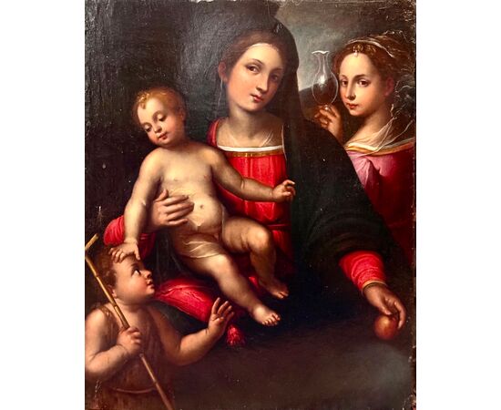 Giovanni Battista Ramenghi  olio su tavola, centimetri 62,5 × 52,5 