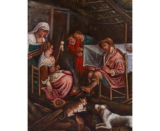 Ambito di Leandro Bassano (1557 - 1622), Inverno