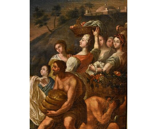 Incontro di Re David e Abigail, Nicolas Vleughels (Parigi, 1668 - Roma, 1737)