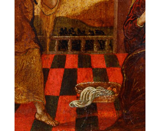 Scuola dalmata cretese, XVII secolo, Annunciazione