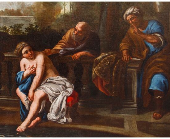 Scuola bolognese del XVII secolo, Susanna e i Vecchioni