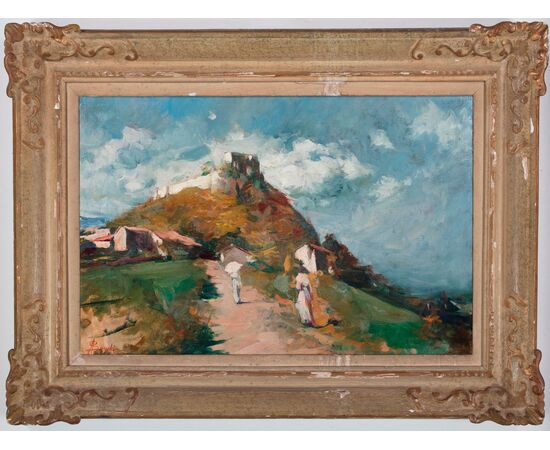 Angelo Landi, Passeggiata sul colle