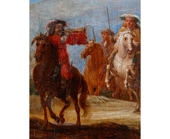 Lambert de Hondt I (1620–1652), Scene di battaglia