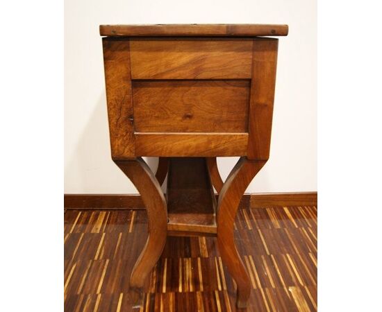 Toilette francese del 1800 stile Direttorio in legno di noce
