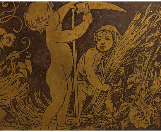 XVIII secolo, Allegorie delle stagioni con putti
