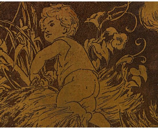 XVIII secolo, Allegorie delle stagioni con putti