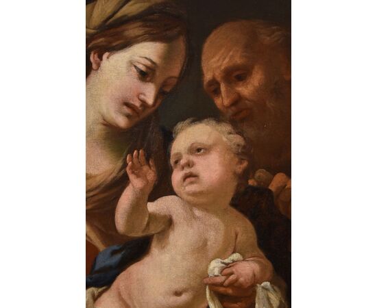 La Sacra Famiglia, Cerchia di Domenico Piola (Genova 1627 -1703)