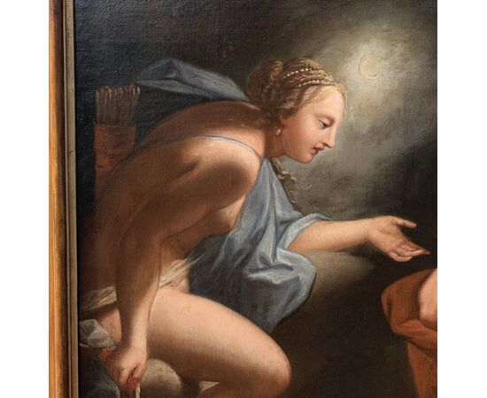 Antonio Bellucci (Venezia 1654 - Soligo 1726) - Diana ed Endimione. 