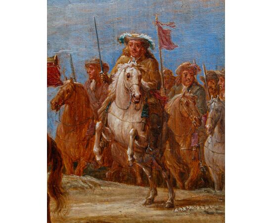 Lambert de Hondt I (1620–1652), Scene di battaglia