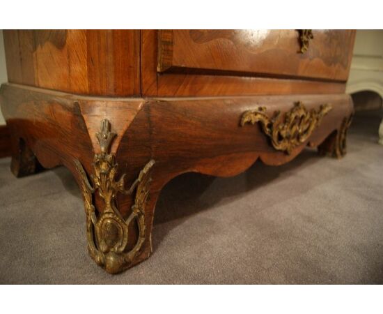 Secretaire francese in legno di palissandro