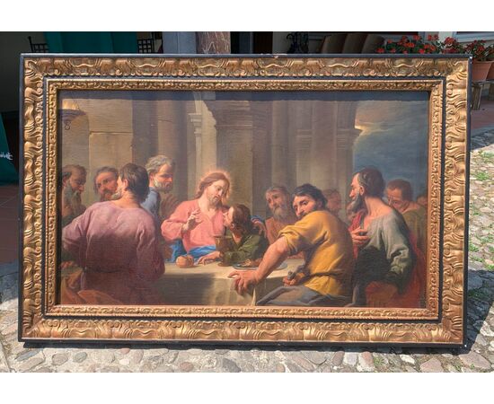 Antonio Molinari (Venezia 1655 - Venezia 1704) - Ultima Cena.