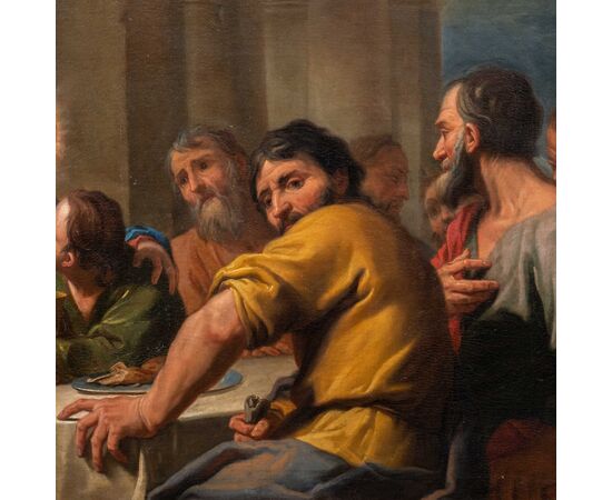 Antonio Molinari (Venezia 1655 - Venezia 1704) - Ultima Cena.