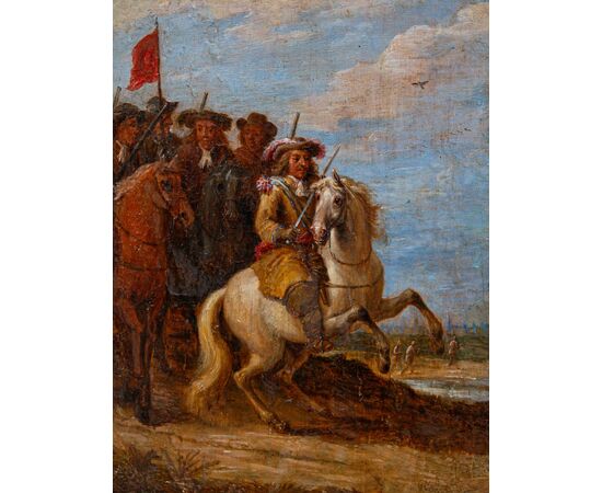 Lambert de Hondt I (1620–1652), Scene di battaglia